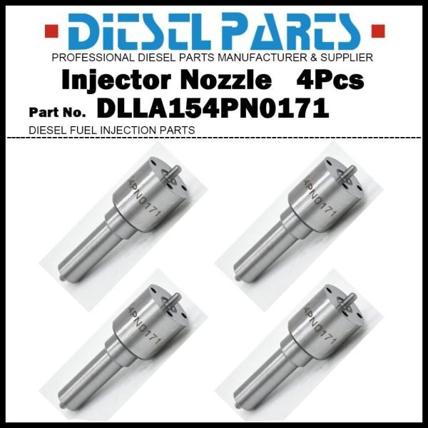 4Pcs Injector Nozzle 105017-0171 DLLA154PN0171 for ISUZU Elf 4BE1 Forward 6HE1
