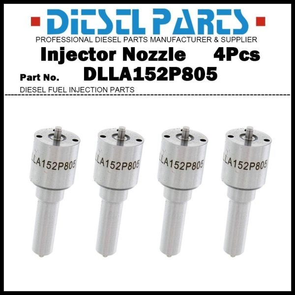 4x Injector Nozzle DLLA152P805 for Mazda 6 Mazda MPV 2.0d RF5C13H50A 095000-7850