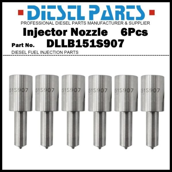 6x Injector Nozzle 5621940 DLLB151S907 9430084214 for ?Ford F1000 F4000 MWM ?229