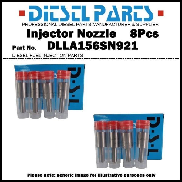 8Pcs Fuel Injector Nozzle DLLA156SN921 105015-9210 for HINO 700 Profia F20C F21C
