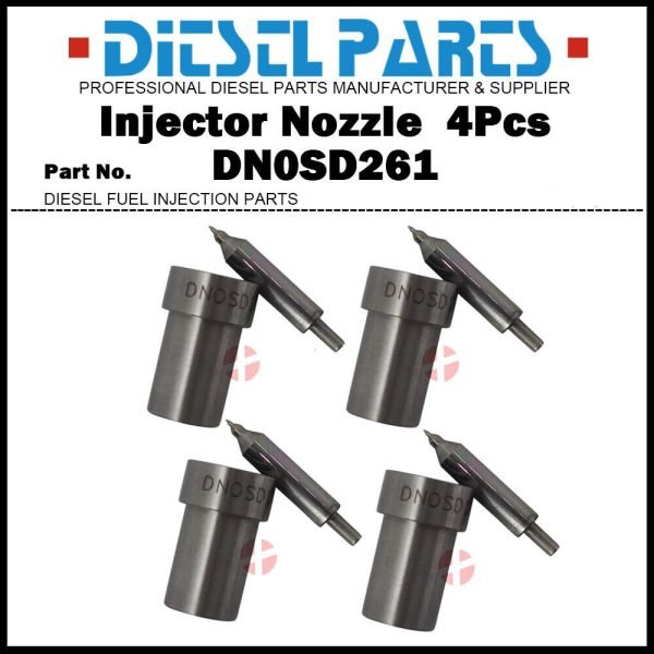 4Pcs Injector Nozzle DN0SD261 for Mercedes Benz 190D 200D 200TD 200GD 240GD 300D