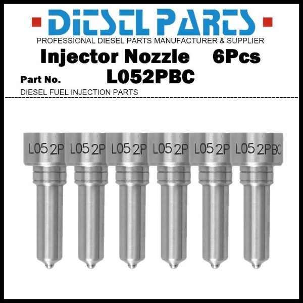 6x Injector Nozzle L052PBC for VOLVO FH FM VNL D12C D12D 12.1L 20517502 20547351