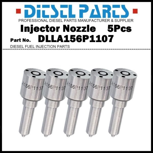 5Pcs Injector Nozzle DLLA156P1107 for Mercedes Sprinter 316 416 2.7D A6130700187