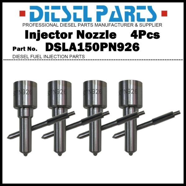 4x Injector Nozzle DSLA150PN926 for Yanmar L40 L48 L70 L100 170F 178F 186F 188F