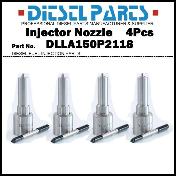 4 Injector Nozzle DLLA150P2118 for Opel Vivaro Renault Trafic 2.0 M9R 0445110338
