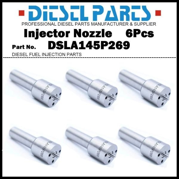 6x Injector Nozzle 0433175037 DSLA145P269 for MACK E7-350 KBAL137P26 736GB338P2