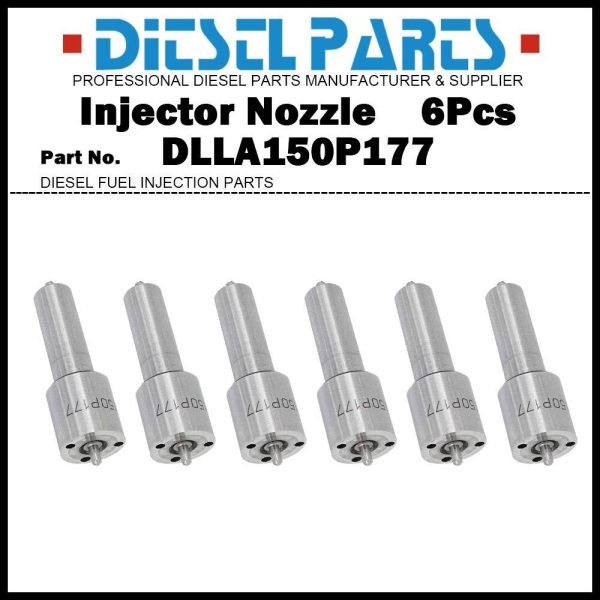 6Pcs Injector Nozzle DLLA150P177 422955 0433171156 for VOLVO F10 FL10 NL10 9.6L