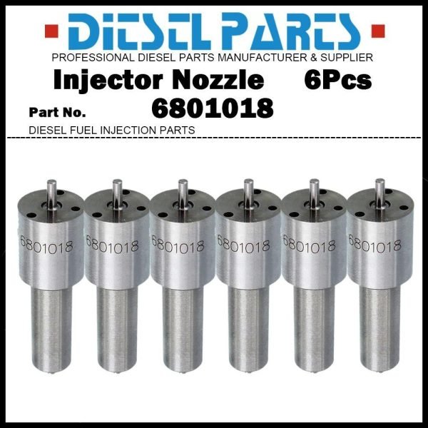 6x Injector Nozzle 6801018 826F9E527DAA for Ford Cargo 0709 0809 1011 1111 1211