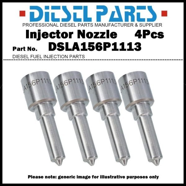 4x Injector Nozzle DSLA156P1113 for Mercedes C200 E200 E220 2.1D 2.2D 6110700987