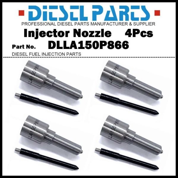 4Pcs Injector Nozzle DLLA150P866 for HYUNDAI Mighty County HD78 3.9D 33800-45700