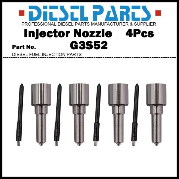 4Pcs Injector Nozzle G3S52 for NISSAN Navara Pathfinder NP300 YD25 16600-3XN0A??