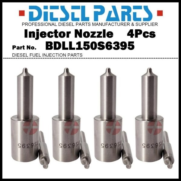 4x Injector Nozzle BDLL150S6395 D4NN9E527C 5621208 for Ford 7600 7610 7700 7710