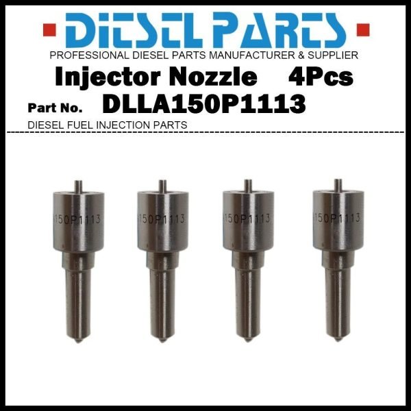 4x Injector Nozzle DLLA150P1113 for KUBOTA V3800 V3800T 095000-9690 1J500-53051