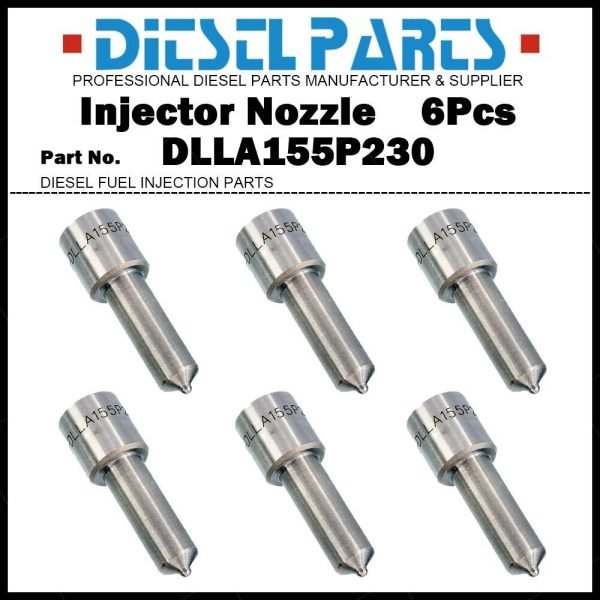 6x Injector Nozzle 1302563 DLLA155P230 fit SCANIA S112 S113 K112 K113 R113 10.6D