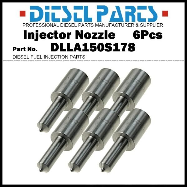 6Pcs Injector Nozzle 5621880 DLLA150S178 0433271043 238896 836316933 for VOLVO