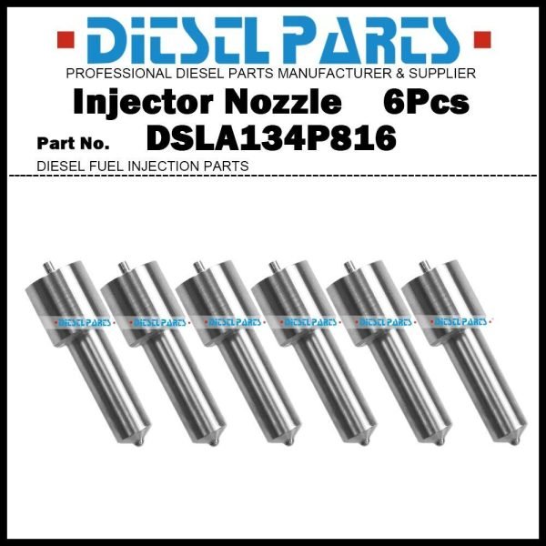 6Pcs Injector Nozzle 0433175208 DSLA134P816 for IVECO EUROSTAR EUROTECH 400 440