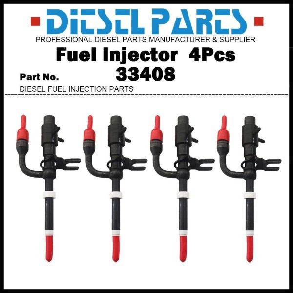 4x Fuel Injector Pencil Diesel Injection 33408 954F-9K546-DC for 85-00 Ford Transit 2.5TDI