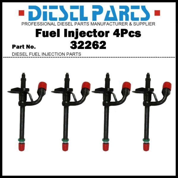 4x Fuel Injector RE60062 RE57469 32262 Fit John Deere 4045D 6068D 5410 5415 5420
