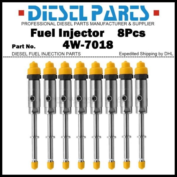 8x Fuel Injector 4W7018 Fit Caterpillar 3408 3408B 988B 988F 631D 631E 633D 768C
