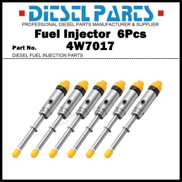 6x Fuel Injector 4W7017 OR-3421 0R-3421 fit Caterpillar 3406 245B 245D D40D 825C
