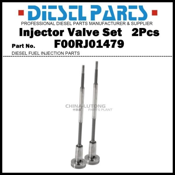 2Pcs Injector Valve Set F00RJ01479 for VOLVO 0445120066 0445120067 VOE20798114