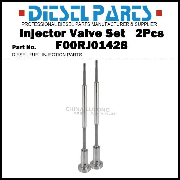 2 Injector Valve Set F00RJ01428 for MITSUBISHI Canter 4M50 0445120048 0445120049