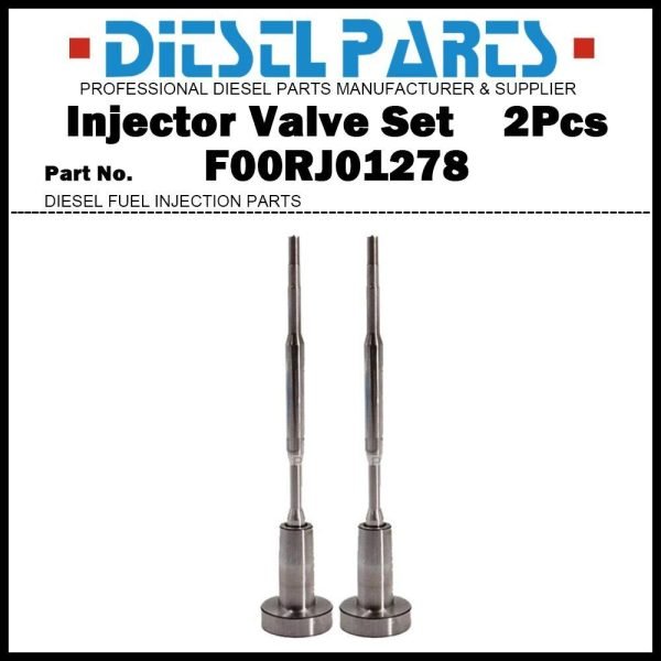 2x Injector Control Valve Set F00RJ01278 for IVECO EuroCargo 3.9/5.9d 0445120054