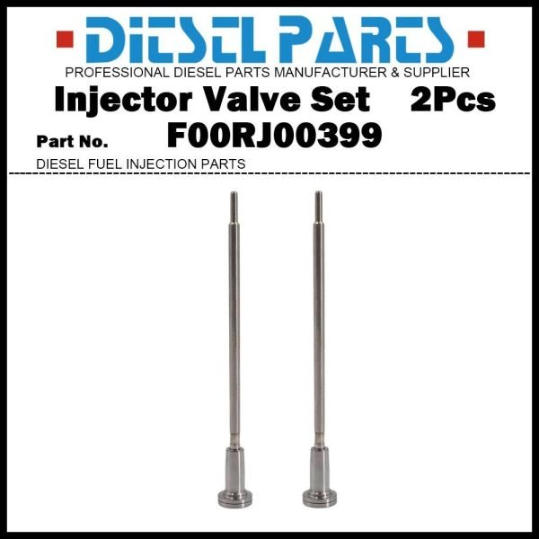 2x Injector Control Valve Set F00RJ00399 for Renault 11.1D 0445120015 0445120020