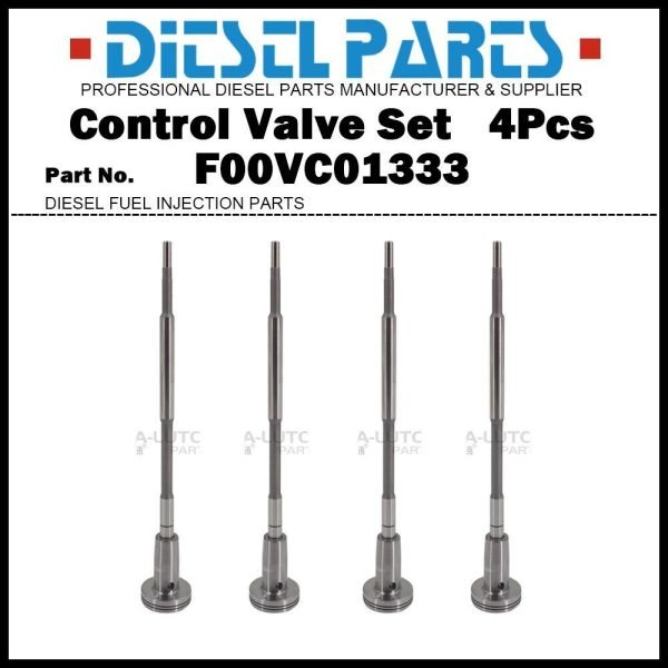 4x Injector Control Valve F00VC01333 for JEEP Liberty 2.8d 5142811AA 0445110218