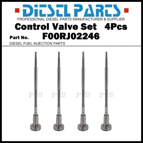 4x Injector Control Valve F00RJ02246 for Mitsubishi Canter 3C11 3C15 0445120073