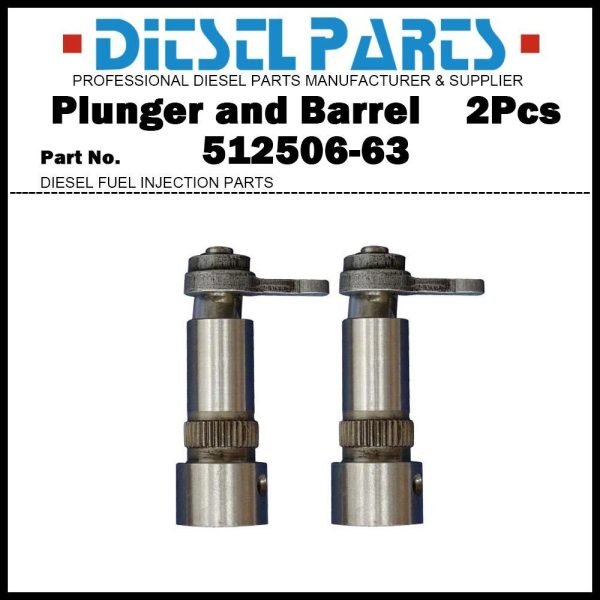2x Plunger and Barrel Assy. 512506-63 D4NN9D524B 503666 for Simms Minimec P5319