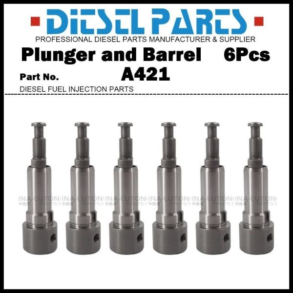 6Pcs Plunger and Barrel Assy A421 9412203421 for Hyundai 210LC-3 CUMMINS 6BT5.9