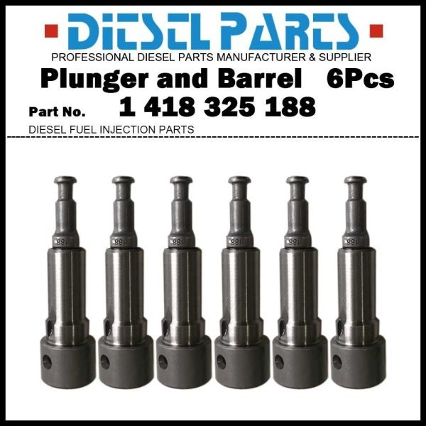 6x Plunger and Barrel Assy 1418325188 01318982 for ?Deutz F3L913 F4L913 F6L913?