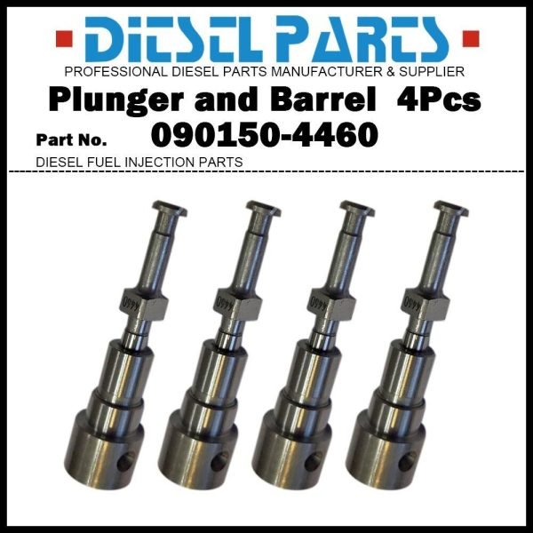4x Plunger and Barrel 4460 090150-4460 16475-51050 for Kubota D1403 D1503 V2203?