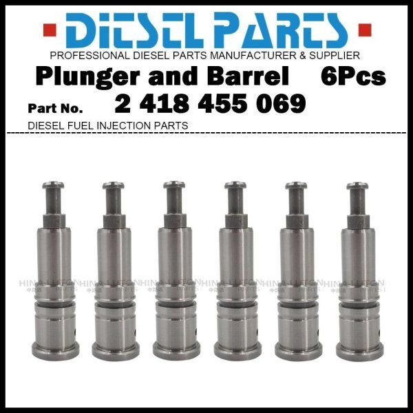 6Pcs Plunger and Barrel Assembly 2455-069 2418455069 8123684 for IVECO DEUTZ
