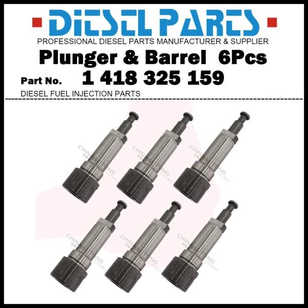 6x Pump Element Plunger and Barrel Assy 1418325159 04153087 1325-159? for Deutz
