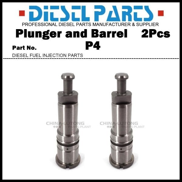 2x Plunger and Barrel Assembly P4 134101-1620 for NISSAN DIESEL PD6 PE6 PE6T RD8