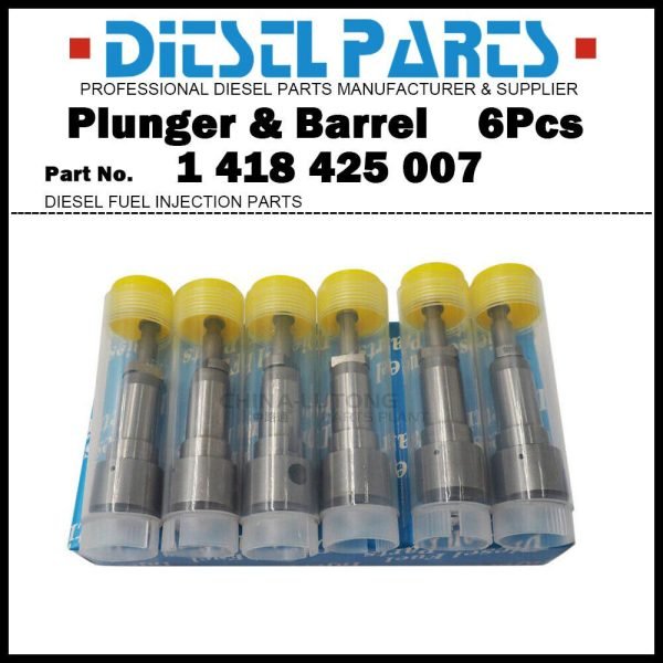 6x Plunger and Barrel Assy 1425-007 1418425007 for FIAT LANCIA MAN BENZ MWM DAF
