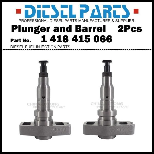 2x Plunger and Barrel Assembly 1415-066 1418415066 for Mercedes Benz OM364 OM366