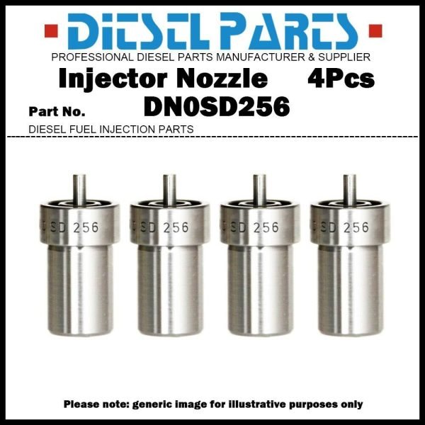 4Pcs Fuel Injector Nozzle DN0SD256 0434250135 93510455 for Peugeot 306 1.9D DJZ