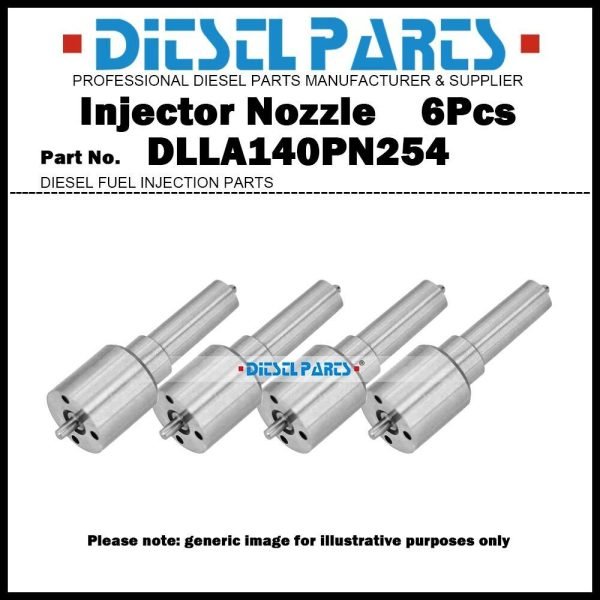 4Pcs Fuel Injector Nozzle Tips DLLA140PN254 105017-2540 9432612494 for Perkins