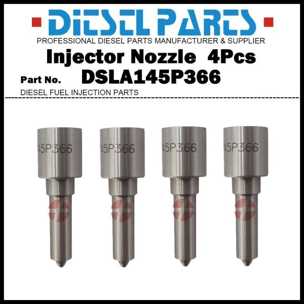 4Pcs Injector Nozzle DSLA145P366 For Ford Ranger Mazda BT-50 2.5D BF5T-9F593-AA