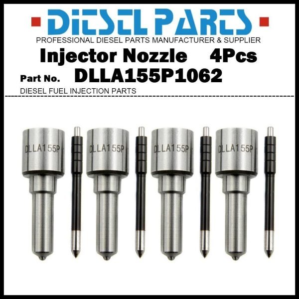 4x Injector Nozzle DLLA155P1062 for Toyota Hilux 3.0d 1KD-FTV 23670-0L050/0L020