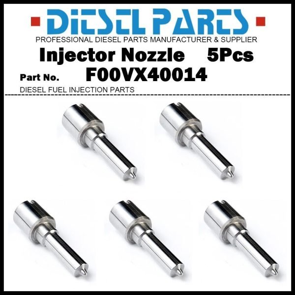 5Pcs Fuel Injector Nozzle F00VX40014 for VW Craftor 2.5 TDI 0445115029 076130277