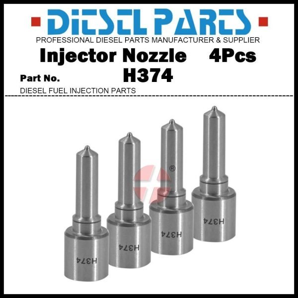 4Pcs Injector Nozzle H374 for Hyundai H-1 Starex Kia Bongo 2.5D D4CB 33800-4A710