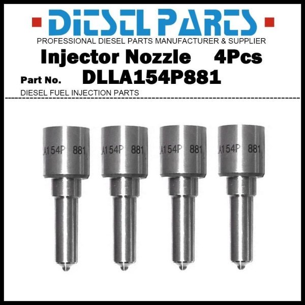 4Pcs Injector Nozzle DLLA154P881 for Mazda 3 5 6 2.0d ?095000‐5780 ?RF7J13H50?
