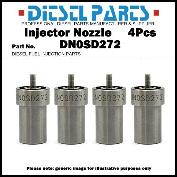 4x Fuel Injector Nozzle Tips DN0SD272 0434250137 for Opel Kadett E Ascona C 1.6D