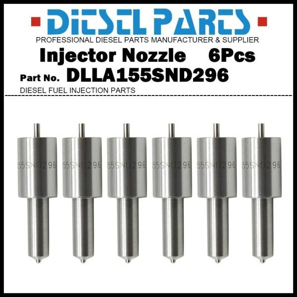 6 Fuel Injector Nozzle 093400-2960 DLLA155SND296 for Hino 500 700 J05C J07C J08C