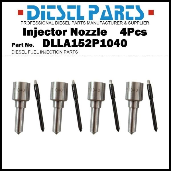 4x Injector Nozzle DLLA152P1040 for ISUZU D-MAX 2.5D 4JK1 095000-8370 8981192280