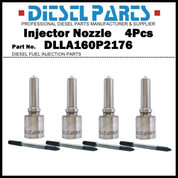 4x Injector Nozzle DLLA160P2176 for BMW F10 F11 520d 320d 0445110382 0445110478
